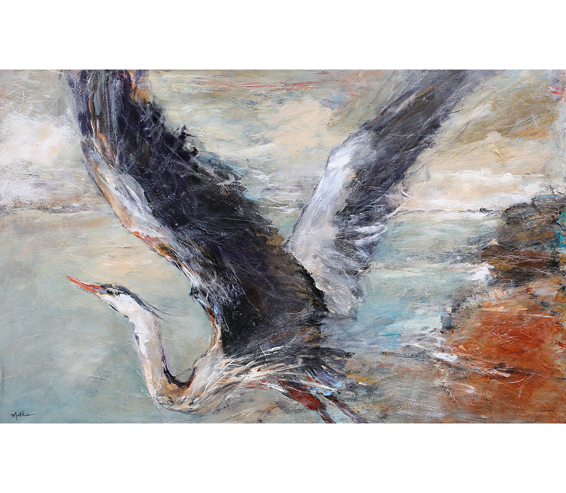 "Rhythmic Wingbeat of a Heron" - Christopher Mathie